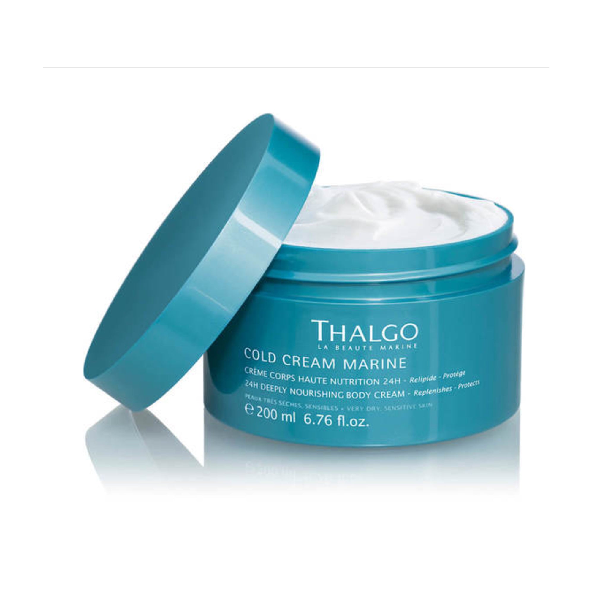 Thalgo 24 hour deeply nourishing body cream 200ml hydrating moisturiser