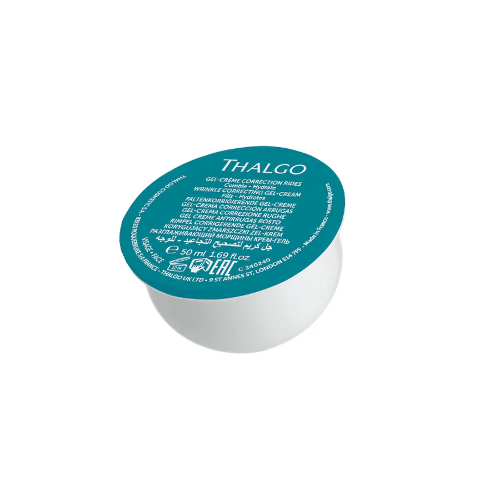 Thalgo Hyalu-Procollagène gel cream refill for anti-ageing, hydration and wrinkle reduction Australia