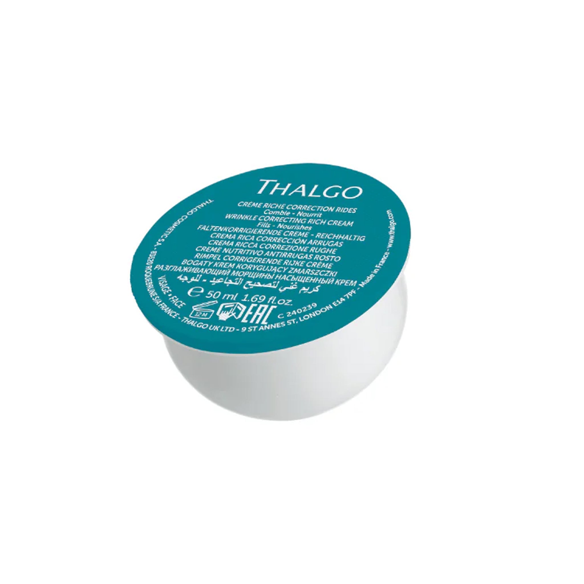Thalgo Hyalu-Procollagène rich cream refill for anti-ageing, deep hydration and wrinkle reduction Australia