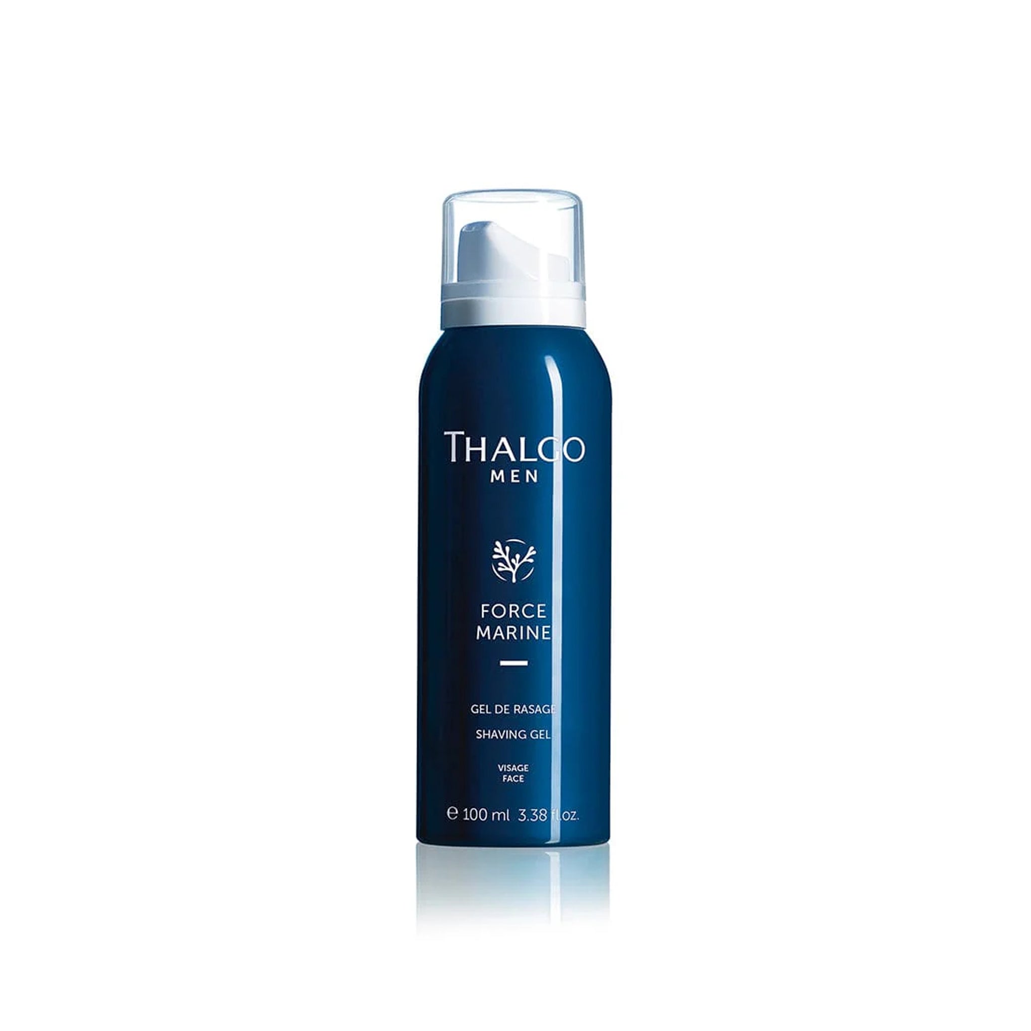 ThalgoMen Marine Shaving Gel 100ml for men smooth shaving gel with marine ingredients