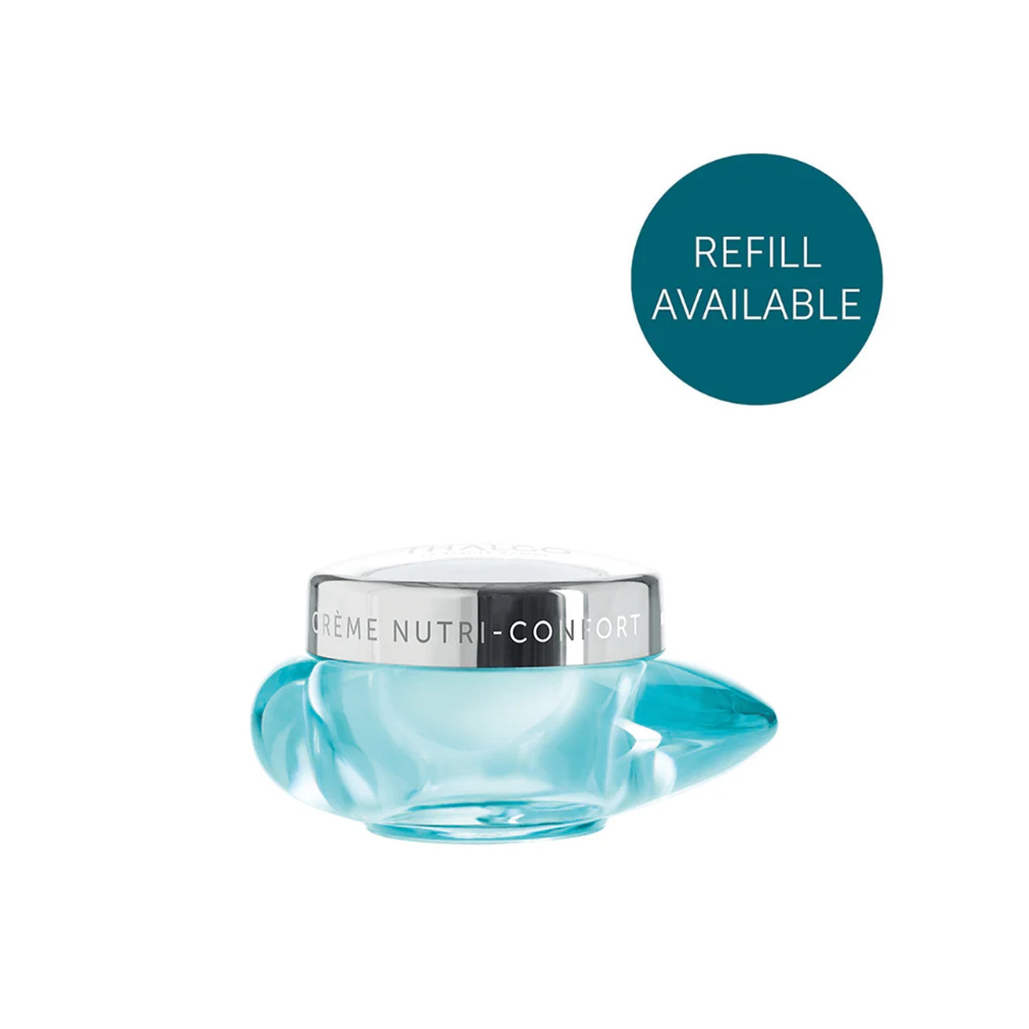 Thalgo Nutri Comfort Cream 50ml hydrating moisturiser for dry sensitive skin refillable jar