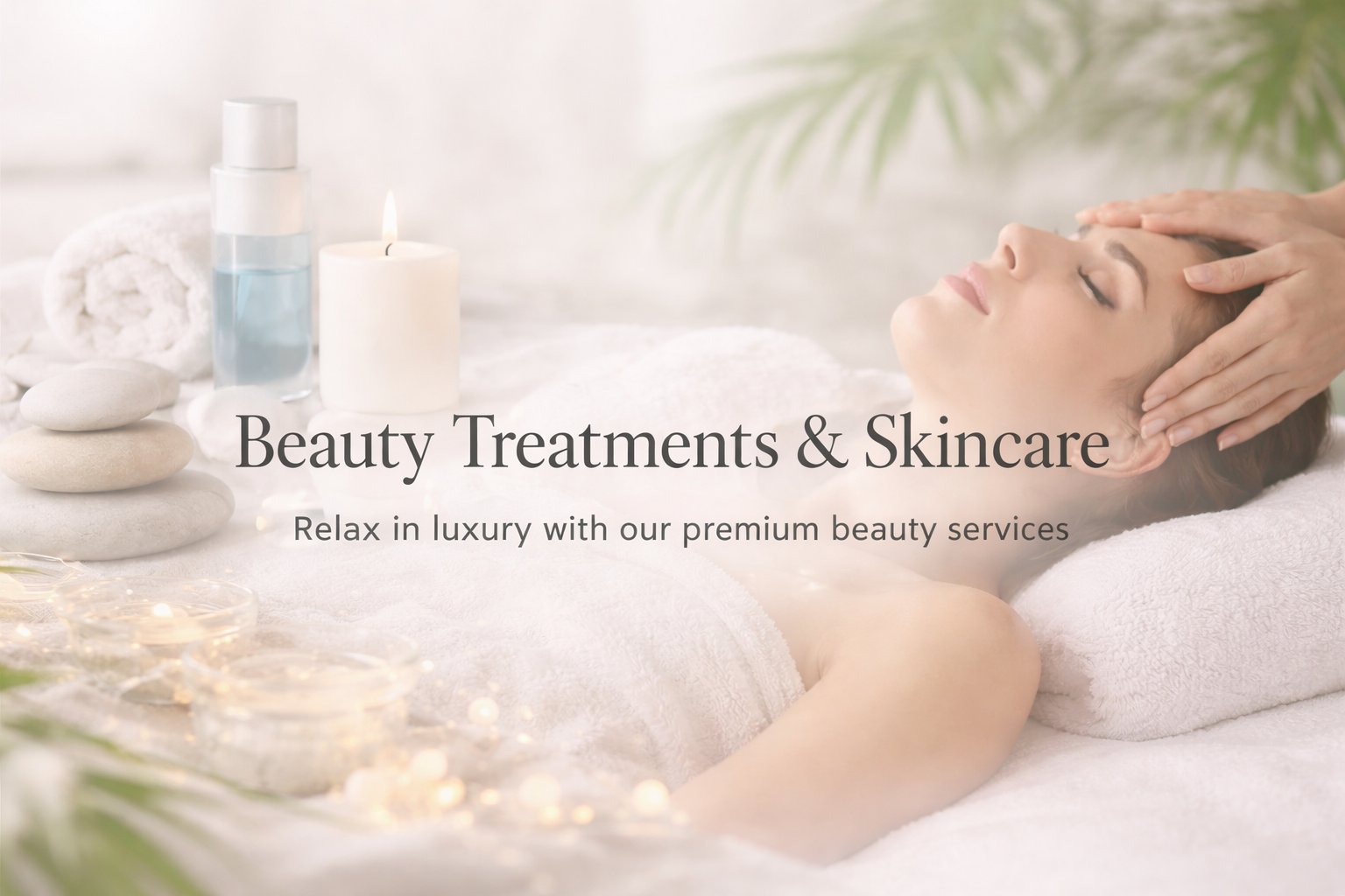 er featuring relaxing facial spa treatment in a calm premium setting on the Gold Coast