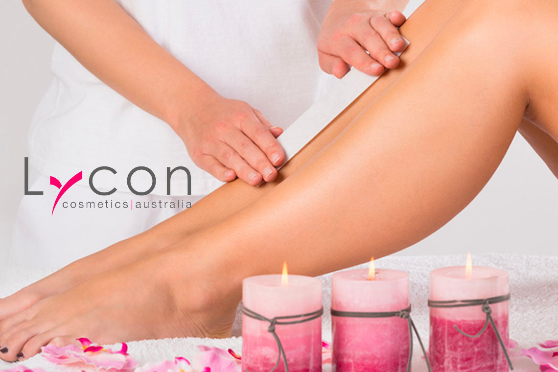 waxing using Lycon wax and mancine Gold Coast Mudgeeraba 
